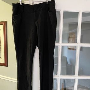 Boot cut AB studios black trouser. Size 12